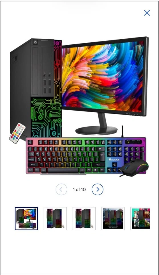 Dell Optiplex i7 PC Set with Monitor, Keyboard & Mouse