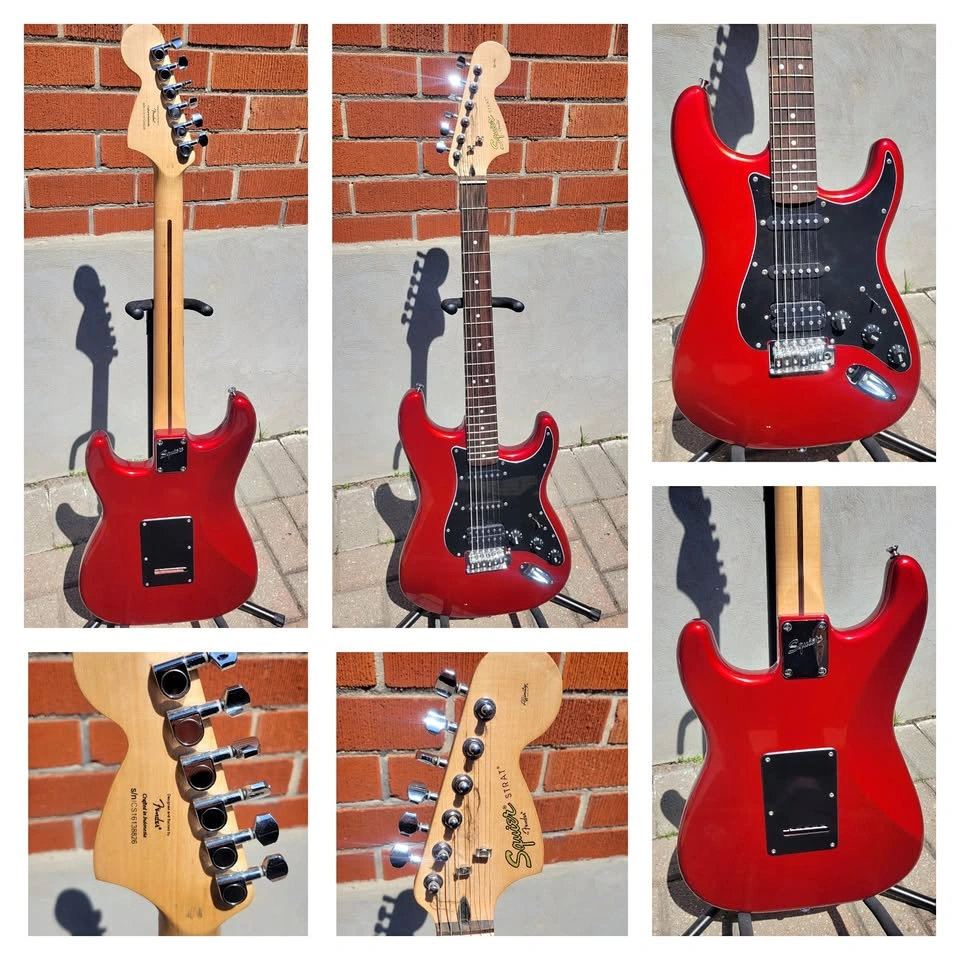 $280 Squier Stratocaster HSS Electric Guitar - Affinity Series