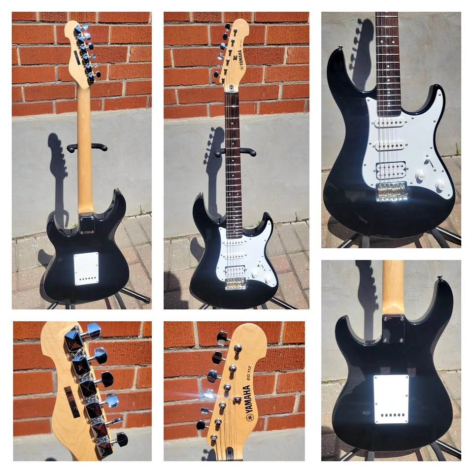 $250 Yamaha EG112 Electric Guitar - Black