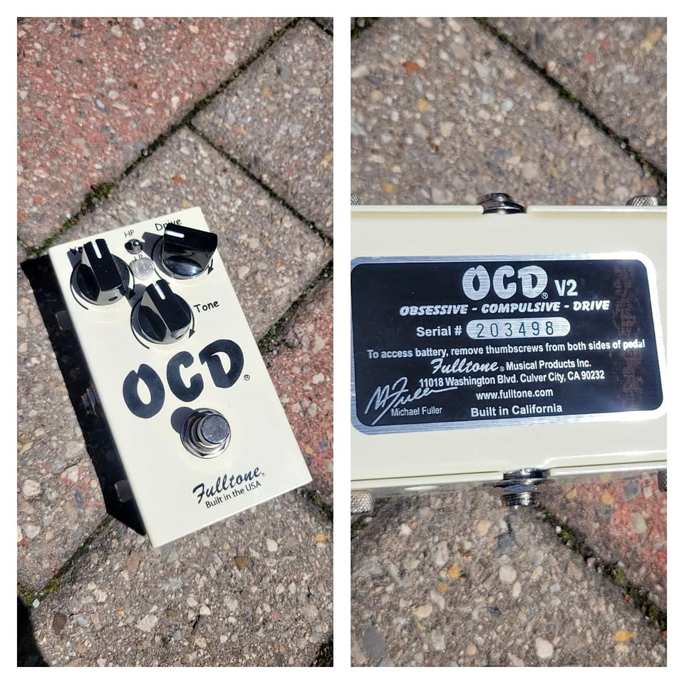 $200 Fulltone OCD Obsessive Compulsive Drive Pedal