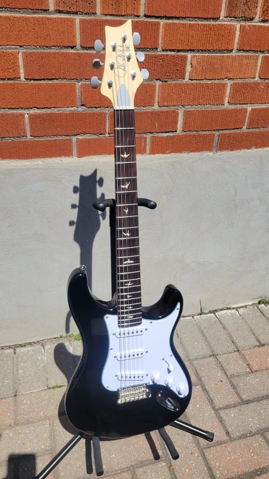 $950 PRS Silver Sky SE Electric Guitar - Piano Black - John Maye - photo 5