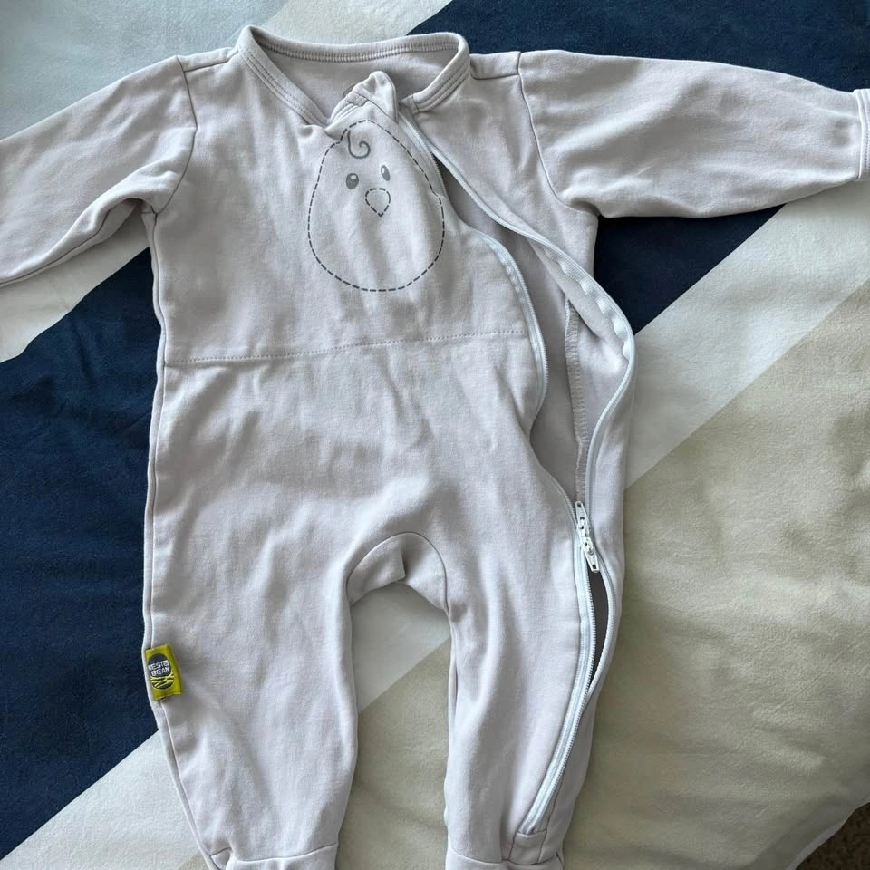 Nested Bean 3-6 Months Zen Footie Weighted Sleepwear - photo 3