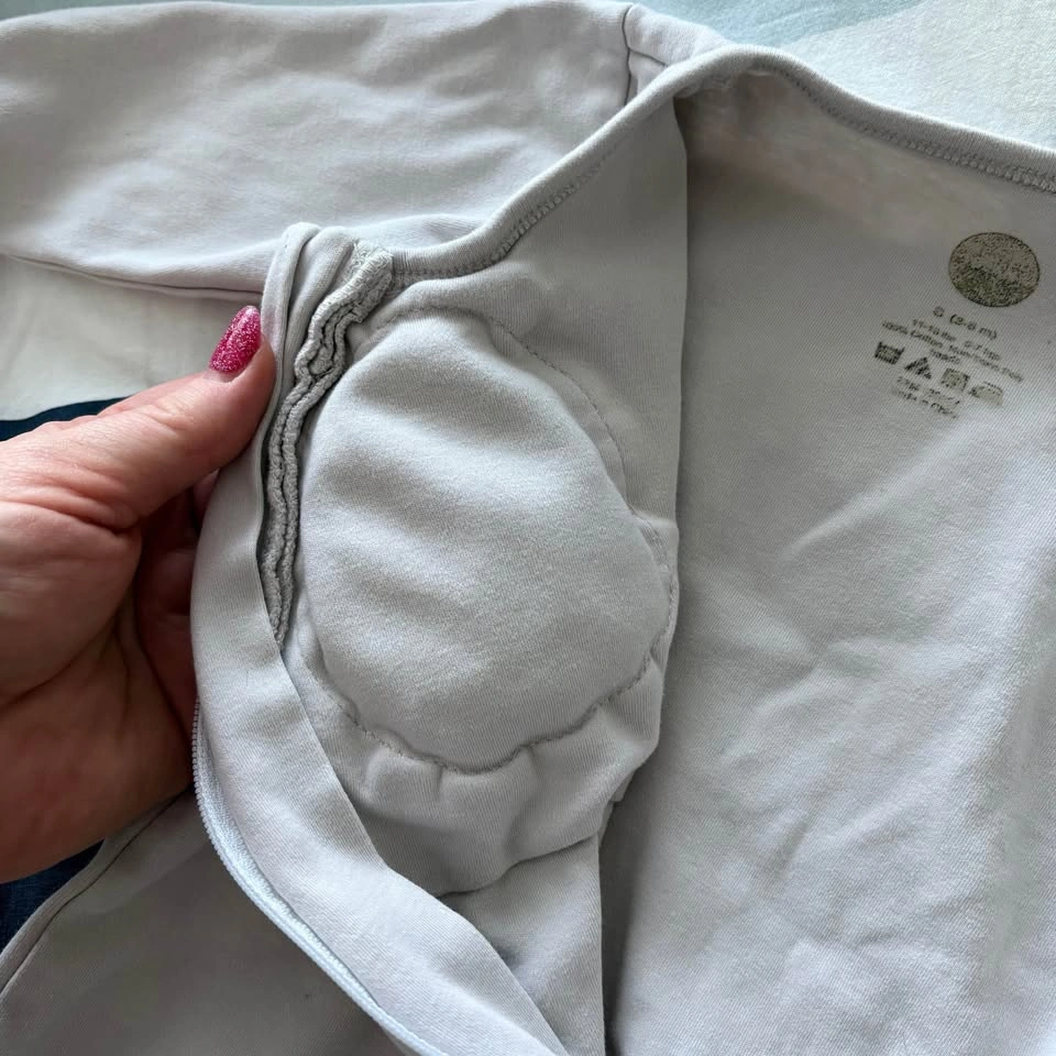 Nested Bean 3-6 Months Zen Footie Weighted Sleepwear - photo 4