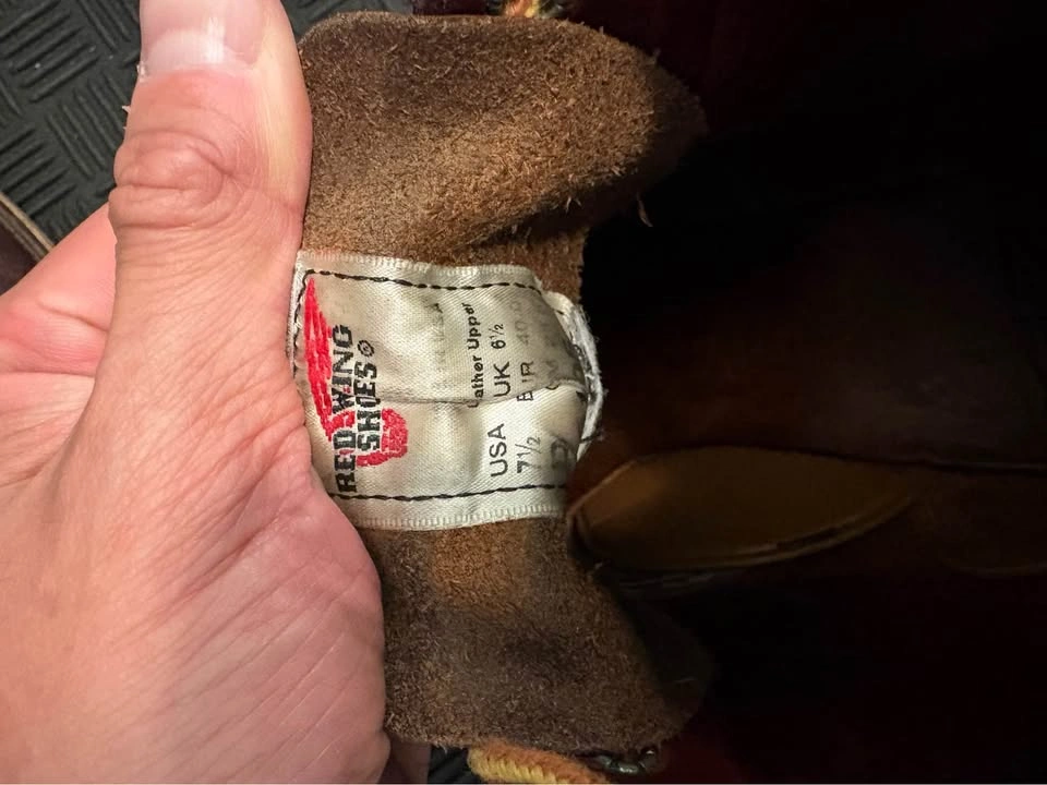 Red Wing 9105 Boots SZ 7.5 - photo 2