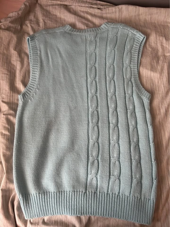 Tyler the Creator Golf Wang blue sweater vest - photo 2