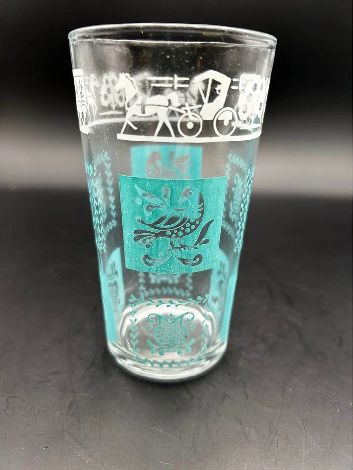Vintage MCM Hazel Atlas Glass Tumblers - photo 3