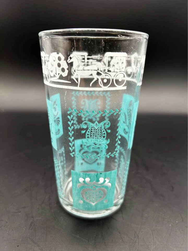 Vintage MCM Hazel Atlas Glass Tumblers - photo 4