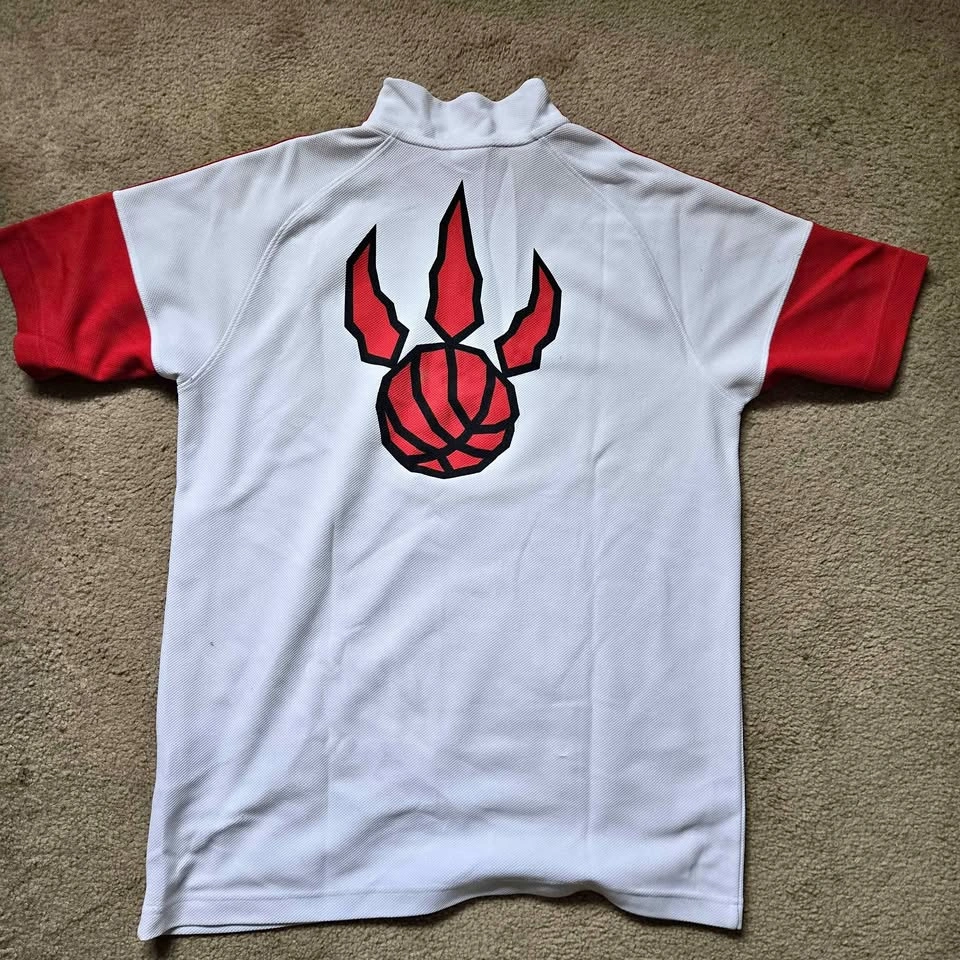 Toronto Raptors Warm Up Pullover Shirt - medium