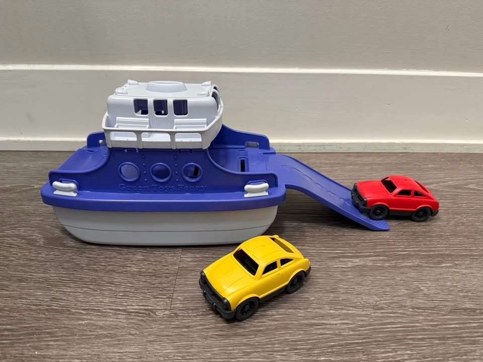 Green Toys Ferry Boat with Cars - photo 2