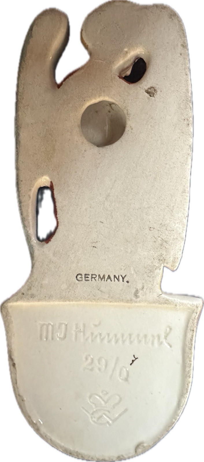 RARE Goebel Hummel Guardian Angel Holy Water Font TMK-1 - photo 4