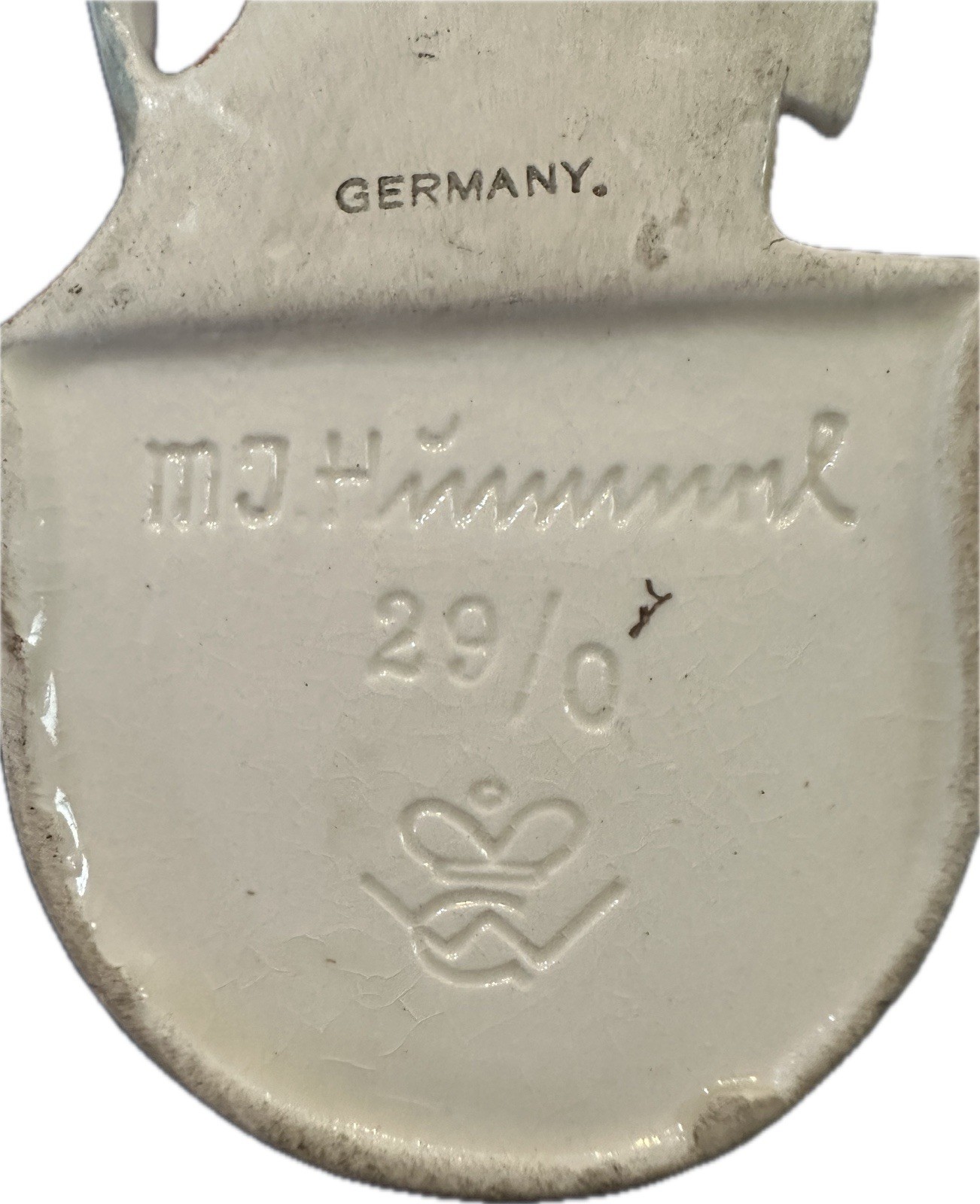 RARE Goebel Hummel Guardian Angel Holy Water Font TMK-1 - photo 5