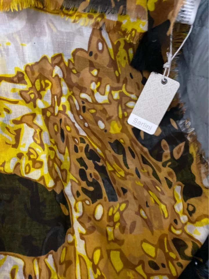 Women Summer T-Shirt/ Blouse (M) & Yellow Scarf - Brand New - photo 4