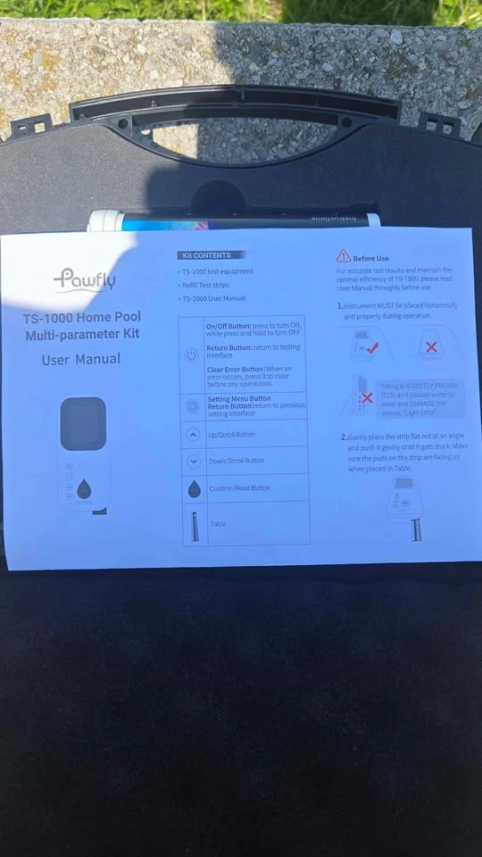 Pawfly Water Analyzer Kit - Digital Multi-parameter Tester - photo 3