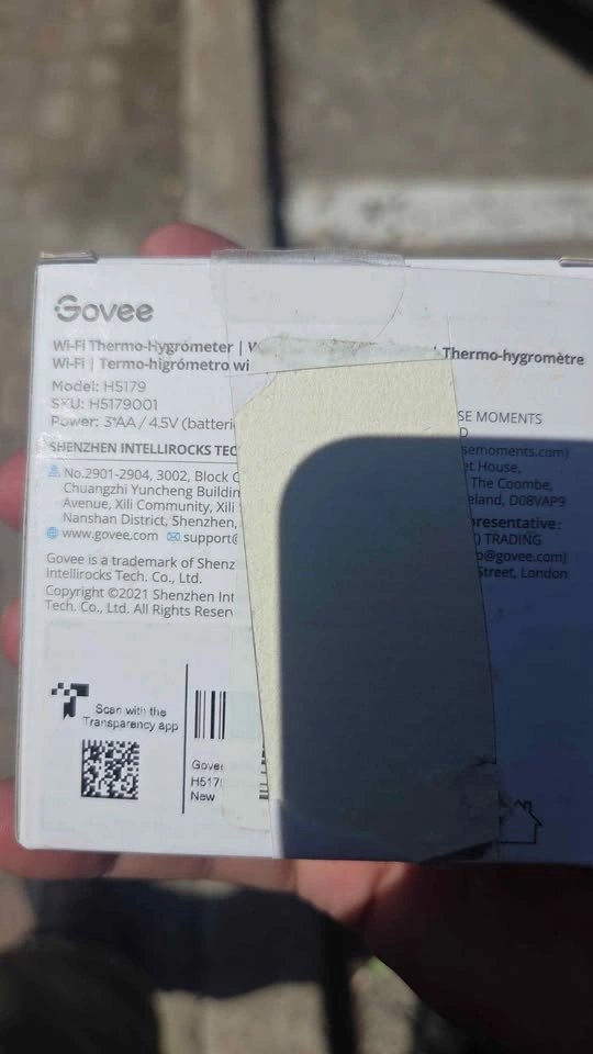 Govee Wi-Fi Thermo-Hygrometer H5179 - photo 2