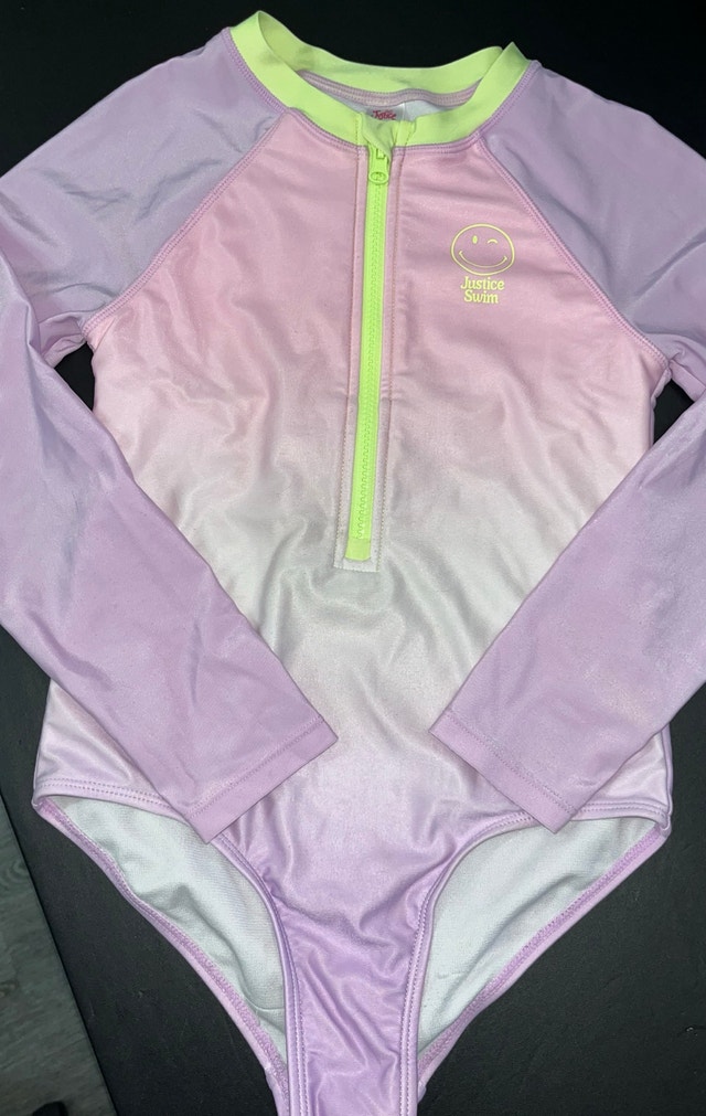 3x Girls Swimsuits Size 10-12 - photo 3