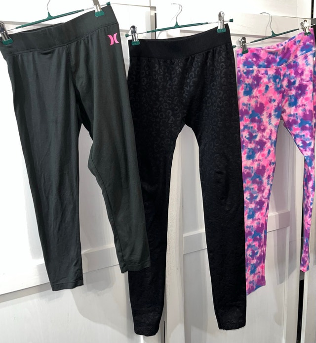 Girls Tights Lot - Size 10-12 (3 Pairs)