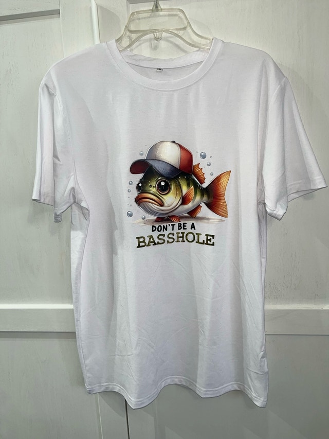 Don't Be A Basshole Medium T-Shirt