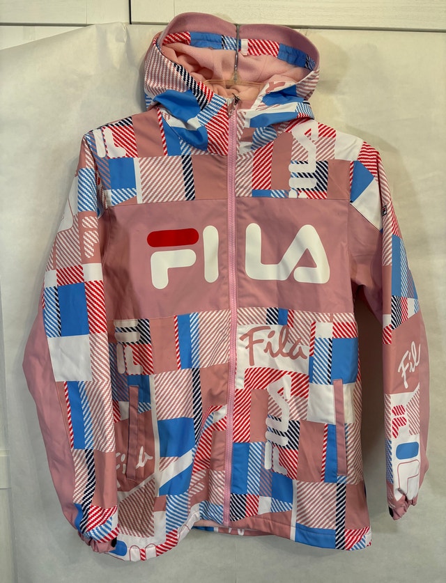 White line FILA Jacket