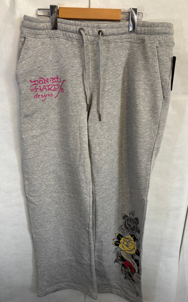 Ed Hardy Thick Joggers Track Pants XL - photo 2