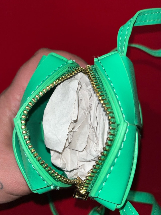 Small chic green versatile crossbody purse - photo 2