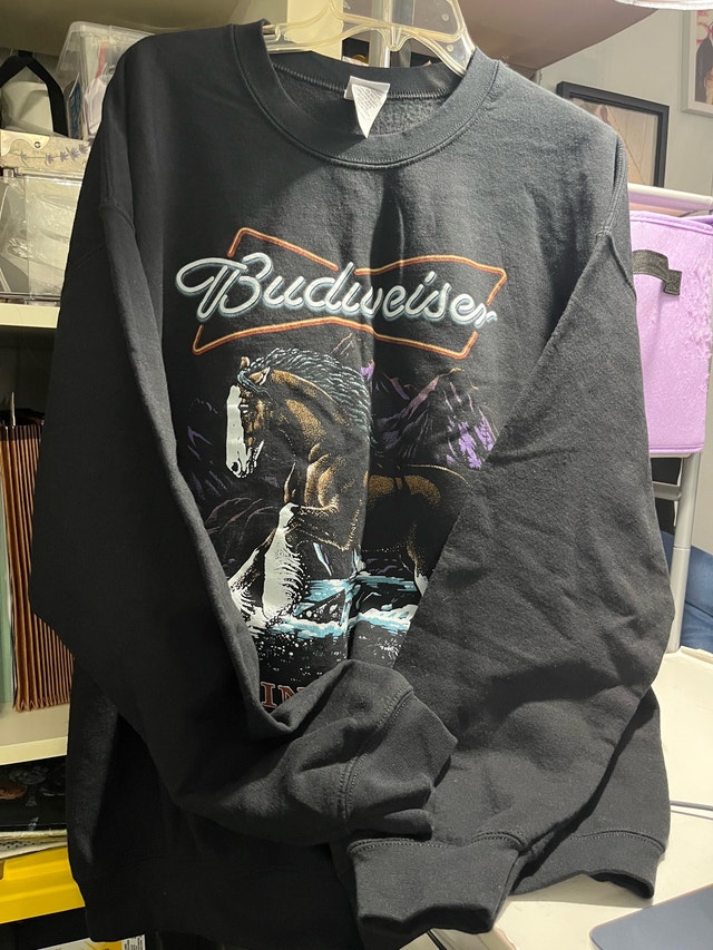 Junk Food Clothing Neon Sign Clydesdale Fleece - photo 2