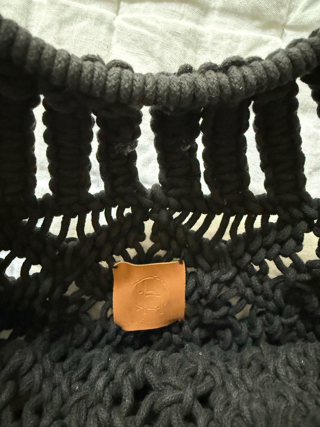 House of Harlow 1960 Woven Black Bag - photo 4