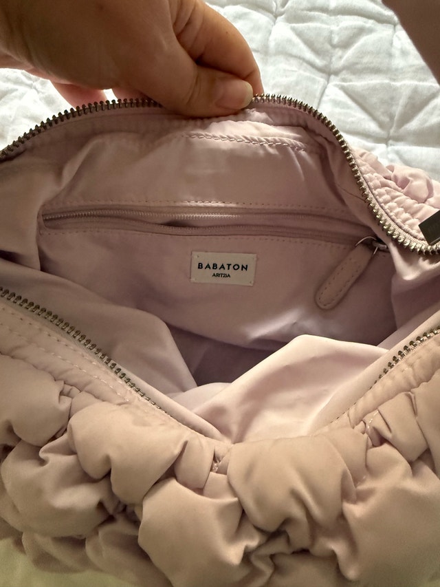 Babaton Quilted Puffer Shoulder Bag - Lavender - photo 2