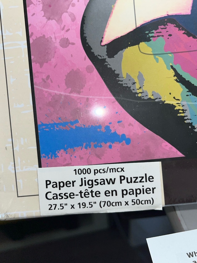 New sealed Marilyn Monroe 1000pcs puzzle - photo 3