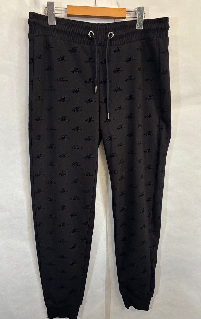 MACEOO & BELLAGIO collab sweatpants charcoal gray