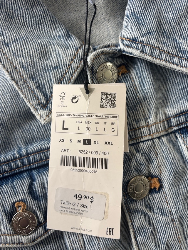 Zara Jean Vest - New w/ Tags - Size Large - photo 4