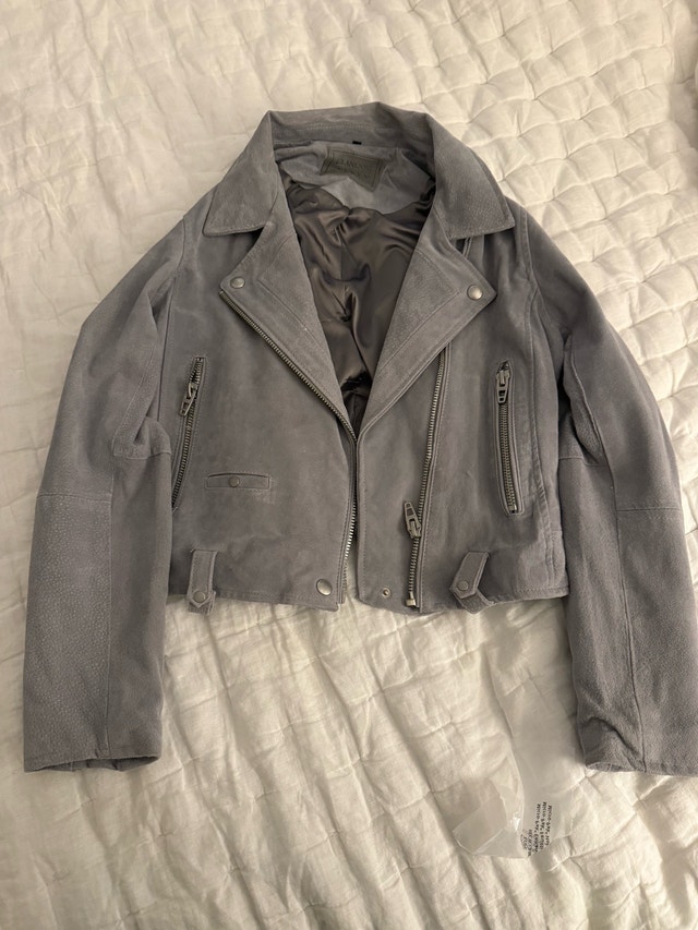 Blank Suede Jacket - Size Large