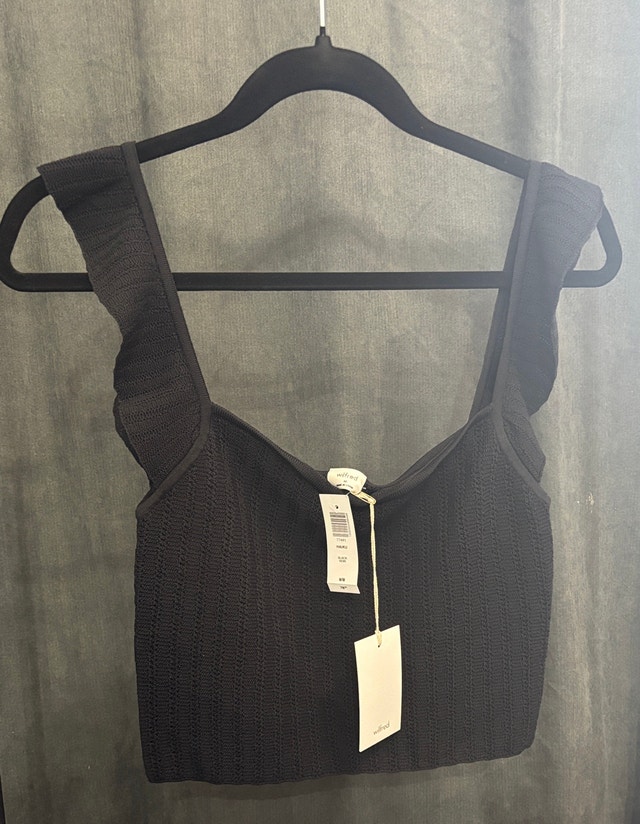 Wilfred Haiku Black top size medium