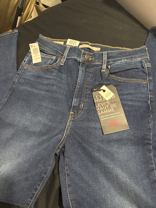 Levi's Mile High Super Skinny Jeans Size 29