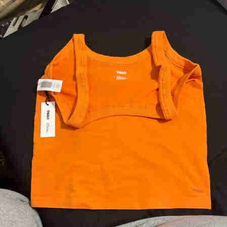 TNA Tank vibrant orange size medium