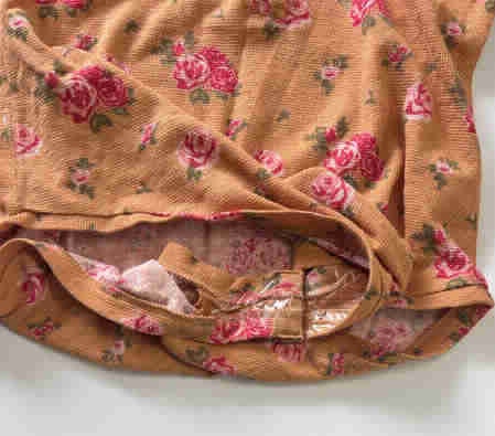 Free People Long Sleeve Floral Snap Bodysuit - Small - photo 3