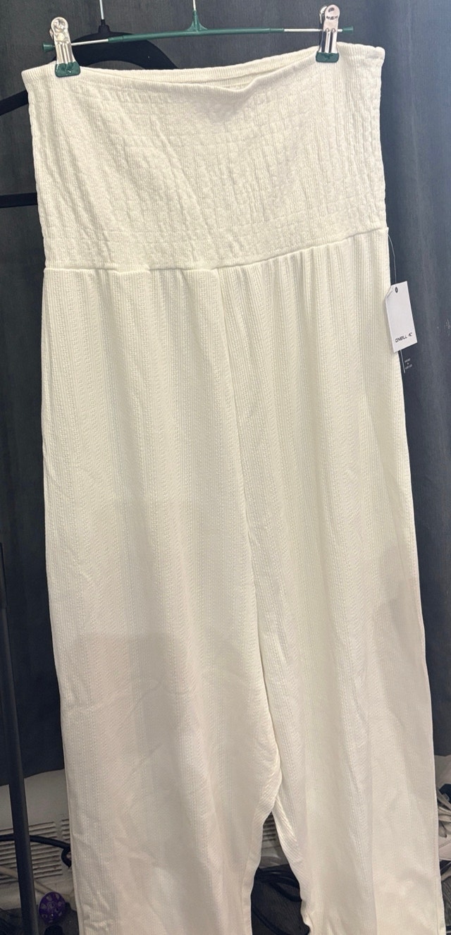 O'Neill Jumpsuit - Brand New, Size L, Cream