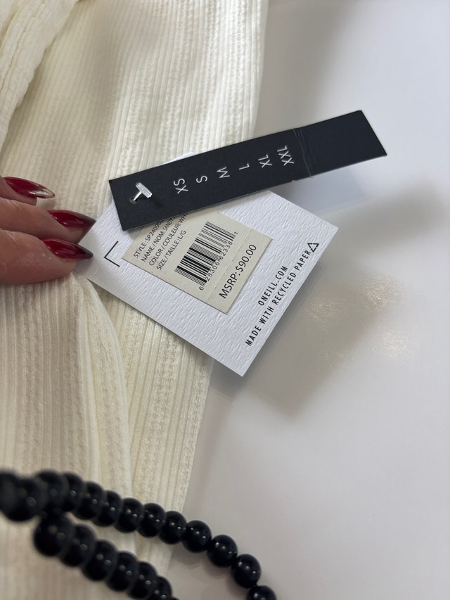 O'Neill Jumpsuit - Brand New, Size L, Cream - photo 4