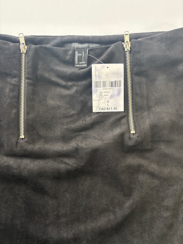 Forever 21 Black Skirt - Size Large