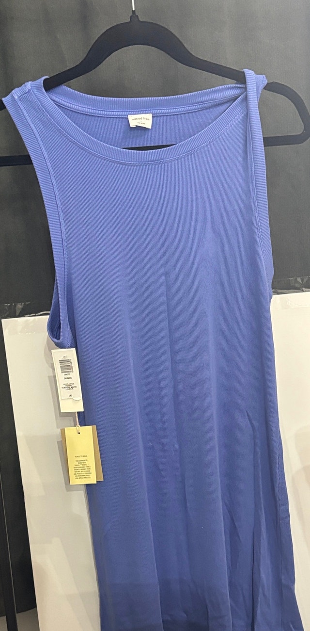 Wilfred Free Periwinkle Blue Casual Dress - Size Medium