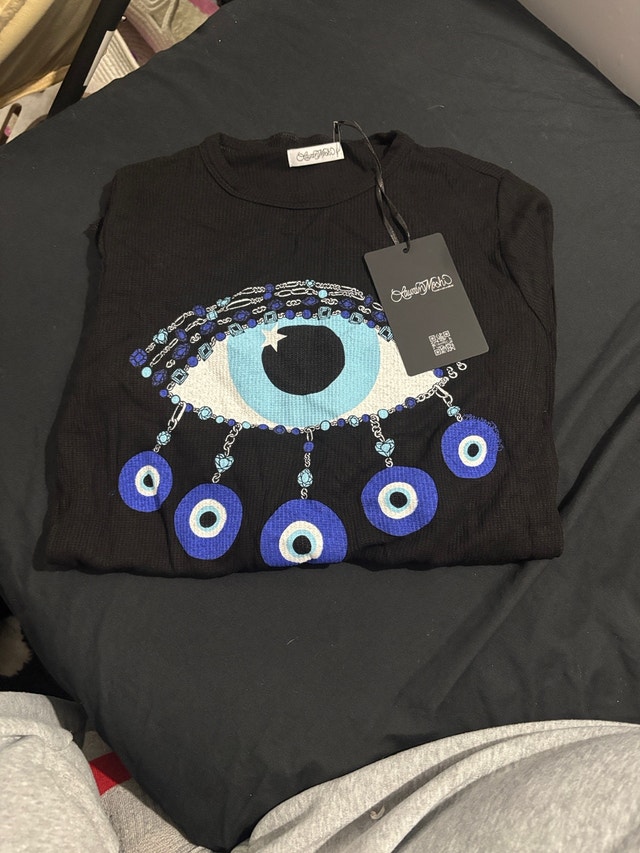 Lauren Moshi Eye-Catching Long Sleeve Top - New - photo 3