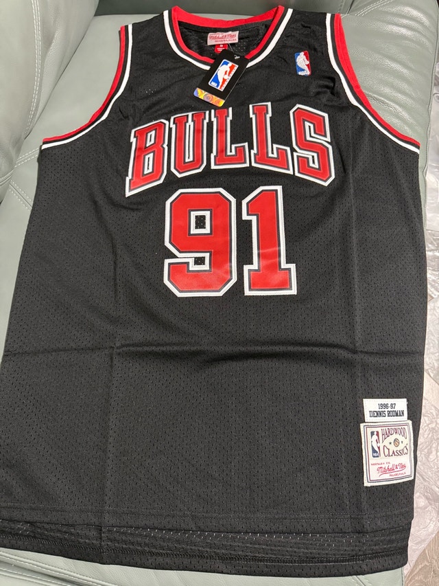 Dennis Rodman 1996-97 Chicago Bulls Mitchell & Ness Jersey