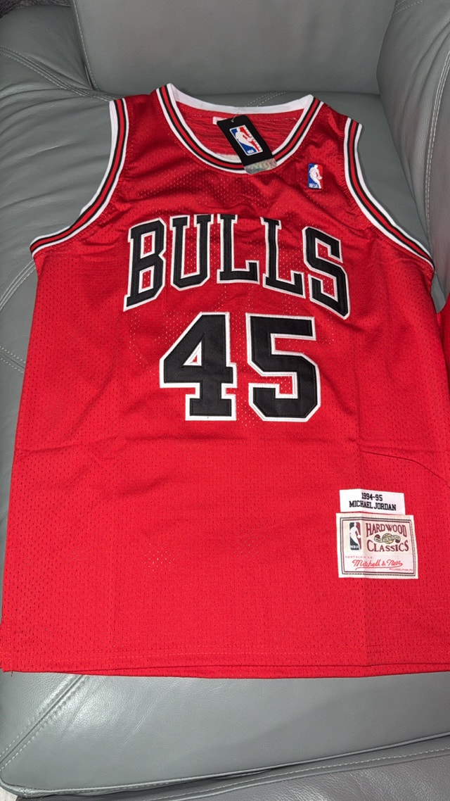 Michael Jordan Chicago Bulls Mitchell & Ness Hardwood Classic