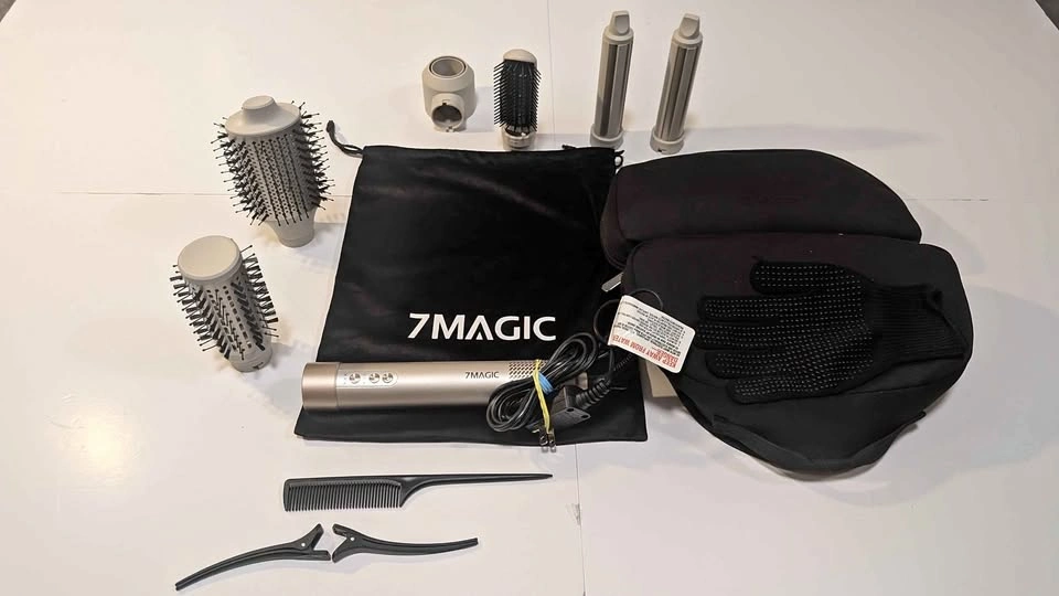 7MAGIC 7-in-1 Air Styler & Hair Dryer Brush Set