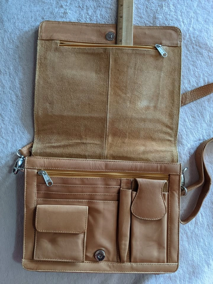 J.D. Leather Folder Bag - photo 5