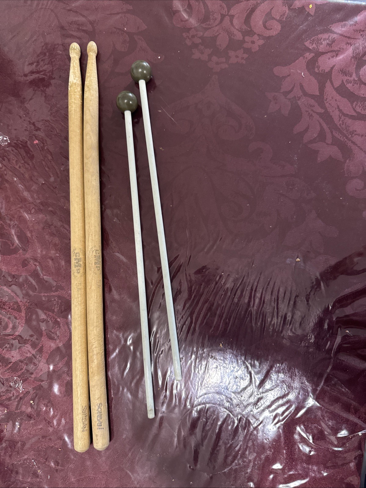 Used Ludwig Bells Percussion Kit in Rolling Case - photo 3
