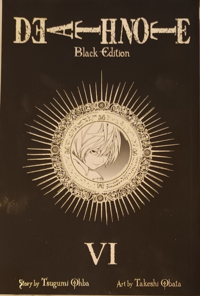 Death Note Black Edition VI English Manga Book