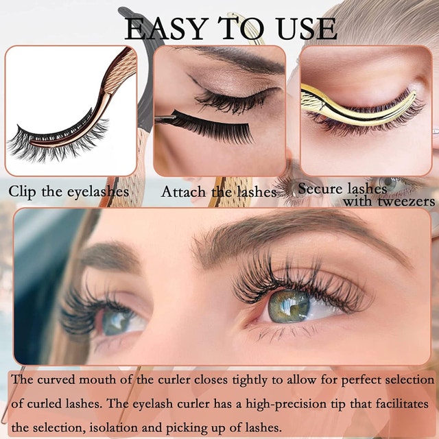 NEW Eyelash Applicator False Eyelashes Tool - 2PCS - photo 3