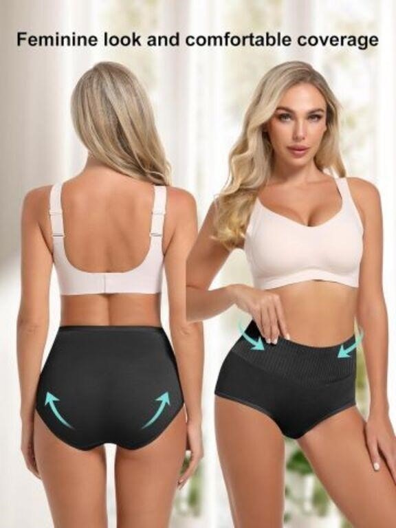 NEW MEIYATING Womens Small Cotton High Waisted Underwear Stretch - photo 2