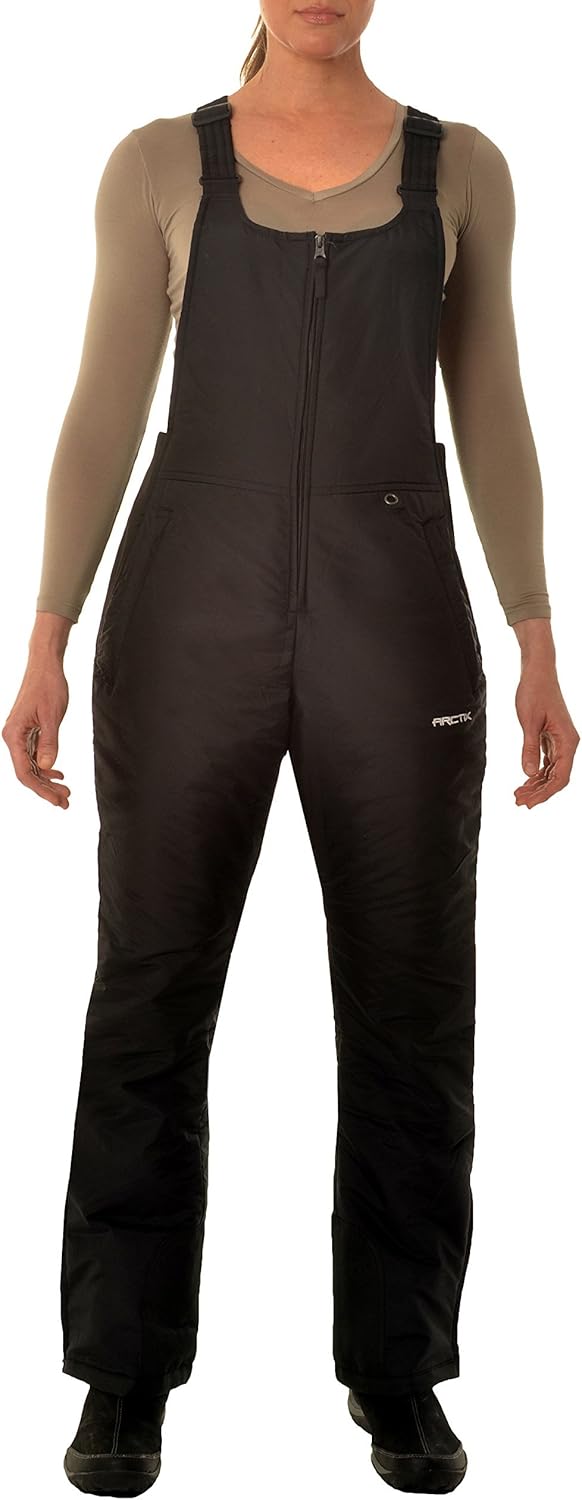 NEW Arctix Womens XL Ski Bib Overalls - Black