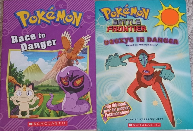 Pokemon Books - Race to Danger, 2-in1 Battle Frontier
